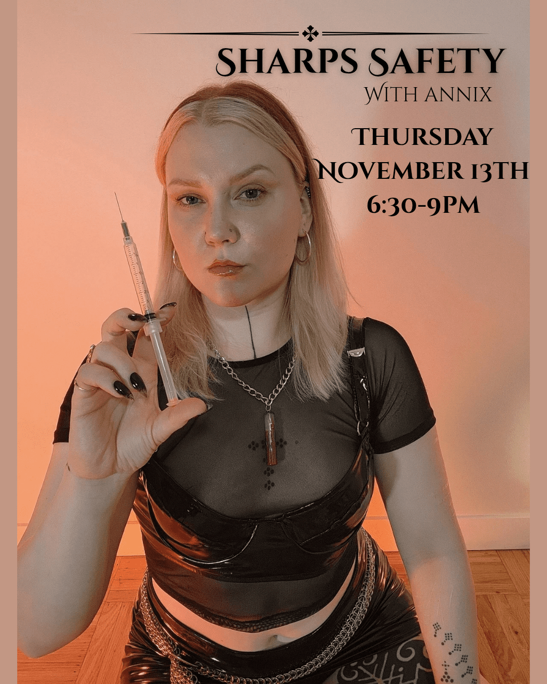 Sharps Safety Thursday November 13th 6_30-9_00pm (Instagram Post (4_5))_20251023_164651_0000